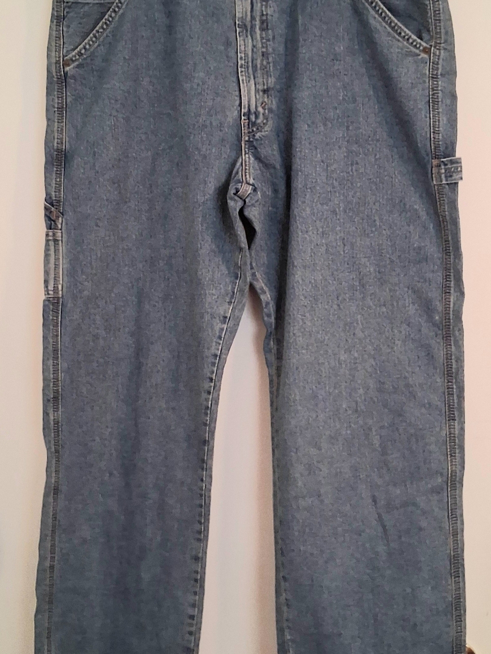 NWT Men's Blue Denim Carpenter Jeans 40/32
